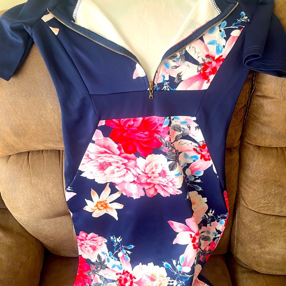 Event dress floral